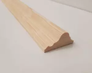 45x21mm Dado Rail Trim Bead Moulding Timber Pine Wooden Timber Decorative 1170mm - Picture 1 of 2