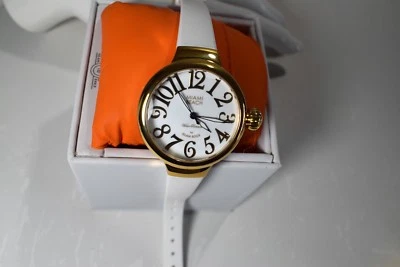 Glam Rock Watch Women's Miami Beach Art Deco White Dial White Rubber MBD27134 - Image 1 of 4