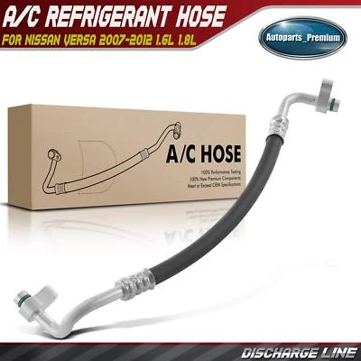 Manguera de descarga de refrigerante de aire acondicionado para Nissan Versa 2007 2008-2012 L4 1,6 L L4 1,8 L Foto 1 de 4