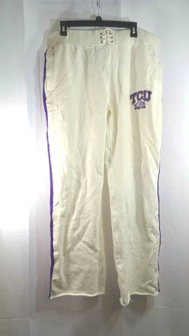 Boxer&Stone TCU Horned Frogs  Fleece Sweatpants Jogger Mens Size XL Cover