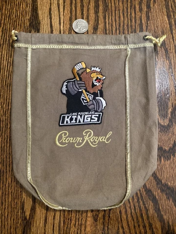 NHL Los Angeles Kings CROWN ROYAL BAG 750 Ml Cover