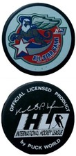1997 ALL STAR GAME GRAND RAPIDS GRIFFINS IHL BY PUCK WORLD OFFICIAL GAME PUCK 