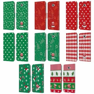OFFICIAL ANIMAL CLUB INTERNATIONAL PATTERNS LEATHER BOOK CASE FOR SONY PHONES 2 - Picture 1 of 12