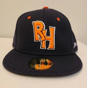 Midland RockHounds New Era BP 59 Fifty Cap Hat Size 7  1/2 - Picture 1 of 5