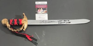 Thomas Tulak Signed Pirate Sword Hook Lost Boys Too Small Autograph JSA COA - Picture 1 of 3