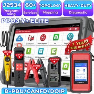 2025 LAUNCH X431 PRO3S V+ ELITE Pro 5 Diagnostic Tool J2534 Programming Coding - Picture 1 of 61