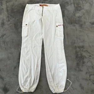 Apple Bottom Jeans weiß Cargohose Damen 8 Apple Bottoms 90 Y2K - Bild 1 von 10