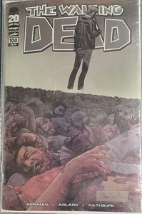The Walking Dead #100 Image AMC Death of Glenn Negan Edizione Avvolgente - Foto 1 di 3