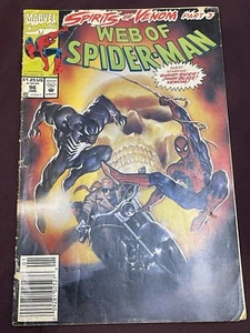 Web of Spider-Man #96 Cover (1995) Marvel Comics "Spirits of Venom" part 3 - Picture 1 of 6