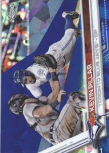 KEVIN PILLAR 2017 TOPPS CHROME SAPPHIRE EDITION #6 ONLY 250 MADE - Picture 1 of 2