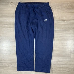 Nike Club Fleece Jogginghose Baggy Hose Navy Blau Gummibund Weites Bein Gr. 3XL - Bild 1 von 6