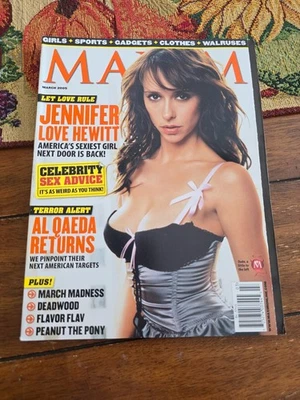 MAXIM MAGAZINE  MARCH 2005  JENNIFER LOVE HEWITT - Image 1 of 2