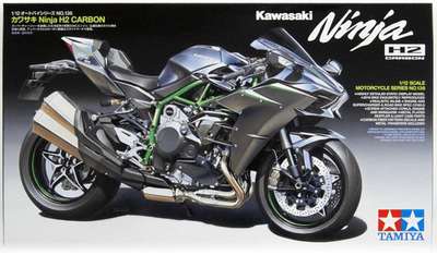 TAMIYA 1/12 KAWASAKI NINJA H2 CARBONO 14136 Foto 1 de 4