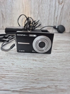 Olympus Digital Camera X-875 8.0MP Black Tested - Picture 1 of 8