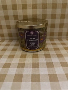 Bath & Body Works HONEY WILDFLOWER 3-Docht 14,5 Oz. Duftkerze NEU - Bild 1 von 5