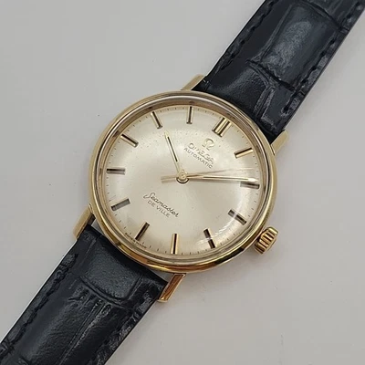 Vintage 1963 Men’s 14kf Omega Seamaster De Ville Automatic Original Dial 34.5mm - Image 1 of 4