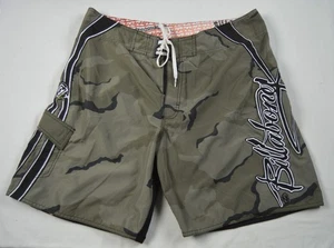 Billabong Mark Occhilupo Signature Swim Trunks Board Shorts Camouflage Men Sz 38 - Picture 1 of 14