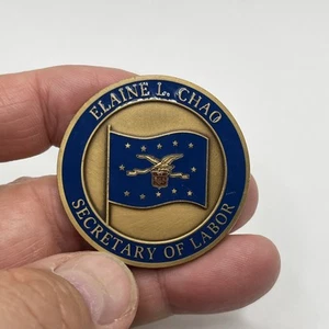 The 24th US Secretary of Labor Honorable Elaine Chao 2001-2009 Coin - Picture 1 of 5