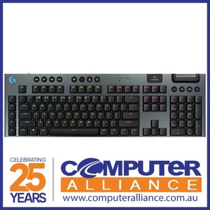 Logitech G915 X LIGHTSPEED Low-Profile Wireless Gaming Keyboard Black - Picture 1 of 1