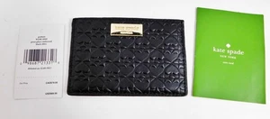 New Kate Spade Penn Place Embossed Graham Card Case NWT - Picture 1 of 4