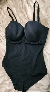 Body donna Wacoal tappeto rosso Briefer Shapewear 801219 nero nuovo taglia 40D - Foto 1 di 18