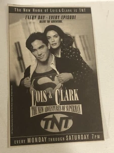 Lois & Clark ABC Tv Series Print Ad Advert Dean Cain Teri Hatcher TPA6 - Picture 1 of 2