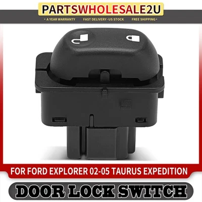 New Door Lock Switch for Ford Explorer Expedition Taurus Lincoln Aviator Mercury - Image 1 of 4