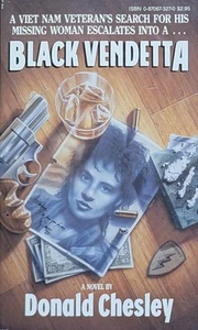 Schwarze Vendetta von Donald Chesley Hollaway House Verlag 1988 Taschenbuch selten - Bild 1 von 4