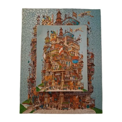 Rompecabezas de colección Springbok "Verticalville" completo 1977 caja 500 sello Foto 1 de 4