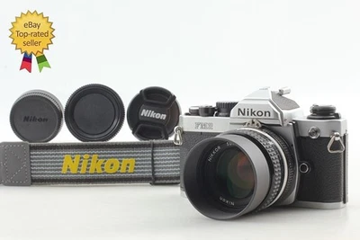 CLA'd 【N MINT+++ w/ Hood】 Nikon New FM2 SLR Camera Ais 50mm F1.4 Lens From Japan - Image 1 of 4