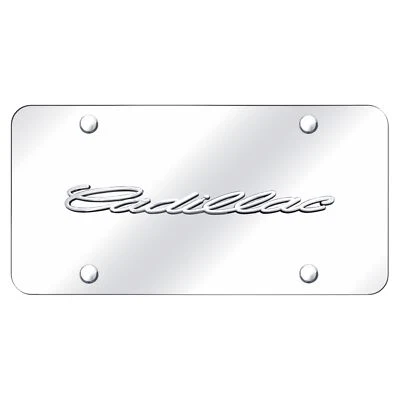 Cadillac Badge License Plate (Chrome) - Image 1 of 2