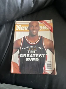 Michael Jordan October 1993 Newsstand Newsweek Magazine Chicago Bulls - Picture 1 of 4