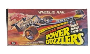 Vintage Wheelie Rail Electronic Power Guzzlers Toy Car 1982 New Old Stock - Picture 1 of 5