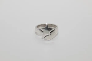 James Avery Retired Sterling Silver Shooting Star Ring Size 8.5 Pre Owned - Picture 1 of 8