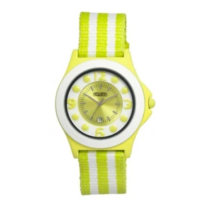 Orologio Unisex Crayo Carnevale Verde e Bianco Cinturino Nylon con Data CR0706 - Foto 1 di 3