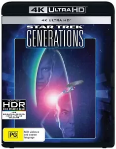 STAR TREK 7 - VII GENERATIONS (1995 2023 Release): NEW Au RgFree 4K UHD UltraHD - Picture 1 of 1