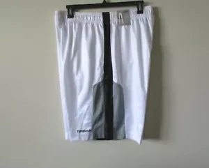 Reebok Speed Men’s Shorts White XL Retail Price $28.00 NWT - Picture 1 of 5