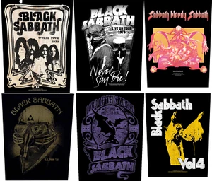 Black Sabbath - Backpatches / Rückenaufnäher - große Auswahl - Imagen 1 de 8