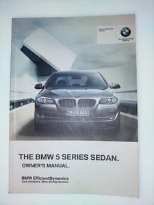 BMW 5 Series Sedan Owner's Manual 528i 535i 550i xDrive 2011 Edition - Picture 1 of 14