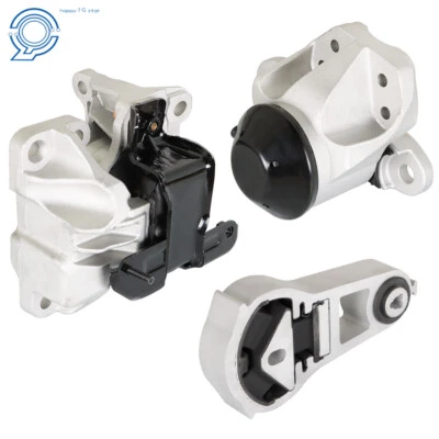 Fit For Ford Explorer 2011-2015 3.5L Engine Motor & Transmission Mount Set 3Pcs Foto 1 de 4