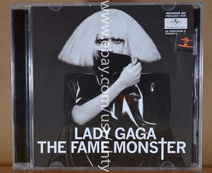 LADY GAGA THE FAME MONSTER 2010 RARE ORIGINAL CD ELECTROPOP DANCE EUROPOP HOUSE - Picture 1 of 2