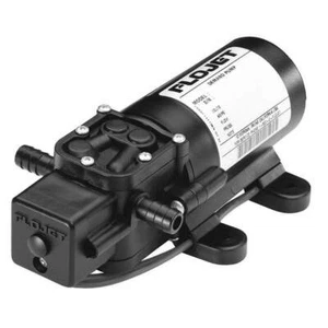 Bomba de diafragma Flojet Xylem LF222201D, accionada por motor, 24 VDC, 35 psi - Imagen 1 de 8