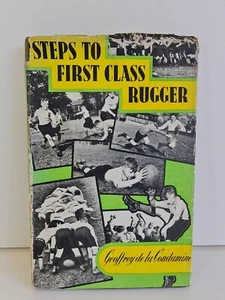 Steps to First Class Rugger by Geoffrey De la Condamine (HB, 1950) - Picture 1 of 18