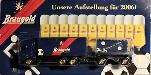 Braugold Fußball Werbetruck Minitruck MAN LKW +Anhänger Unsere Aufstellung 2006 - Bild 1 von 4