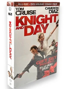 KNIGHT AND DAY (NEW SEALED 2-Disc Blu-ray/DVD Holiday Gift Set) CRUISE & DIAZ - Imagen 1 de 2