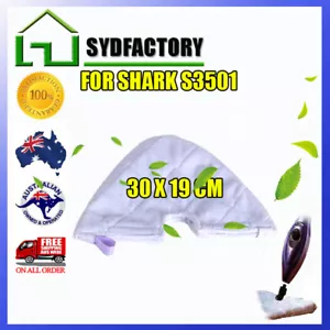 Replacement Microfiber Mop Cleaning Pads For Shark Steam S3601 S878 V19022 S3550 - Picture 1 of 3