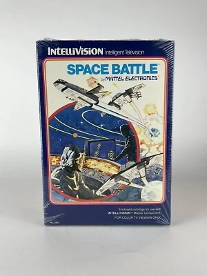 Space Battle Intellivision (Mattel Electronics, 1981) New Sealed Fast Ship Minty - Image 1 of 2