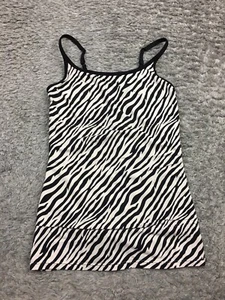 Sweet Nothings by Maidenform Tank Top Womens Size Large Animal Print Striped - Picture 1 of 11
