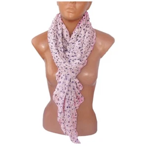 Rosa Azul Bufanda Pañuelo Bolero Estola Hombre Mujer Seda + Viscosa SF-01 - Imagen 1 de 1