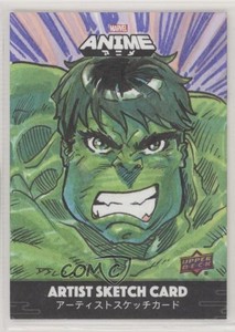 2020 Upper Deck Marvel Anime Sketch Cards 1/1 Daniel Logan Auto Sketch p1l